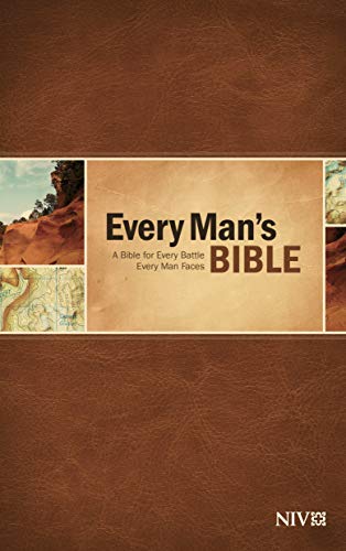 Every Man's Bible NIV (Hardcover) – Study Bible for Men with Study Notes, Book Introductions, and 44 Charts