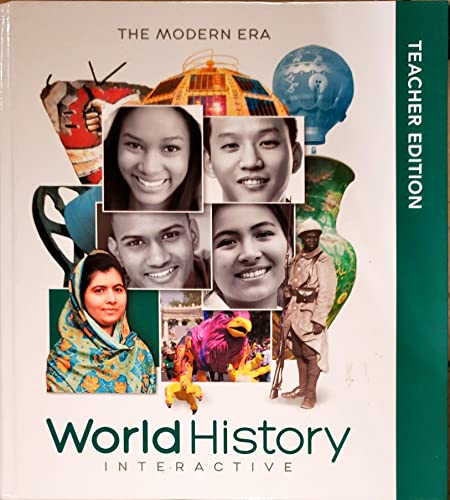 World History Interactive The Modern Era Teacher ed. c.2022 9781418332938 1418332933