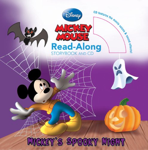 Mickey's Spooky Night Read-Along Storybook and CD
