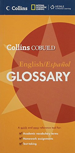 Collins COBUILD English/Espanol Glossary (Collins COBUILD Dictionaries of English)