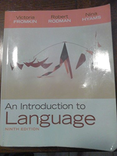 An Introduction to Language, 9th Edition