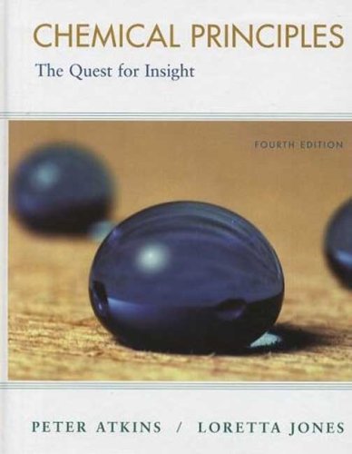 Chemical Principles: The Quest for Insight