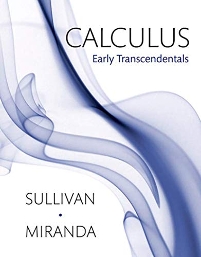 Calculus: Early Transcendentals