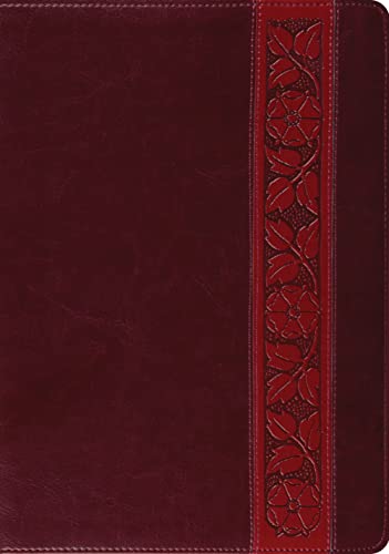 ESV Study Bible (TruTone, Mahogany, Trellis Design)