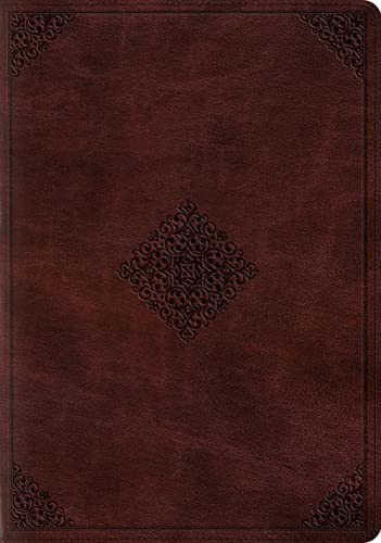 ESV Study Bible (TruTone, Mahogany, Ornament Design)