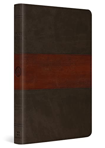 ESV Thinline Reference Bible (TruTone, Forest/Tan, Trail Design)