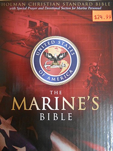 HCSB Marine's Bible, Burgundy Simulated Leather