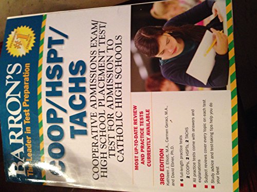 Barron's COOP/HSPT/TACHS