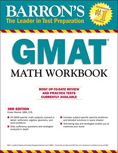GMAT Math Workbook (Barron's Test Prep)