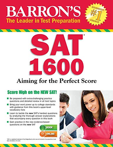 Barron's SAT 1600 with Online Test (Barron's Test Prep)