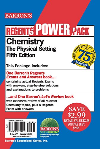 Chemistry Power Pack (Barron's Regents NY)