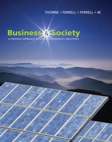 Business and Society: A Strategic Approach to Social Responsibility (Available Titles CourseMate)