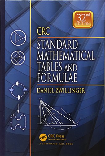 CRC Standard Mathematical Tables and Formulae, 32nd Edition (Advances in Applied Mathematics)