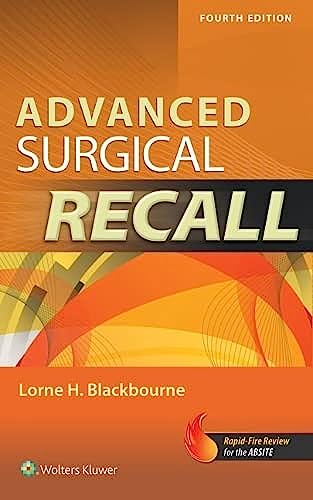 Advanced Surgical Recall, 4e (Recall Series)