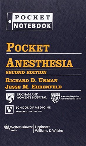 Pocket Anesthesia (Pocket Notebook)