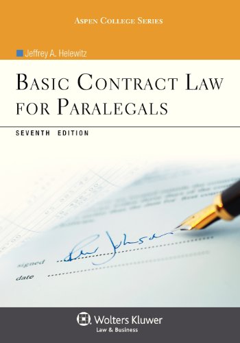 Basic Contract Law For Paralegals (Aspen College)