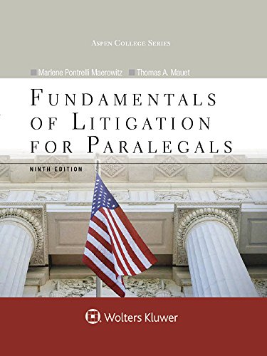 Fundamentals of Litigation for Paralegals (Aspen College)