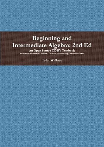 BEGINNING+INTERMEDIATE ALGEBRA