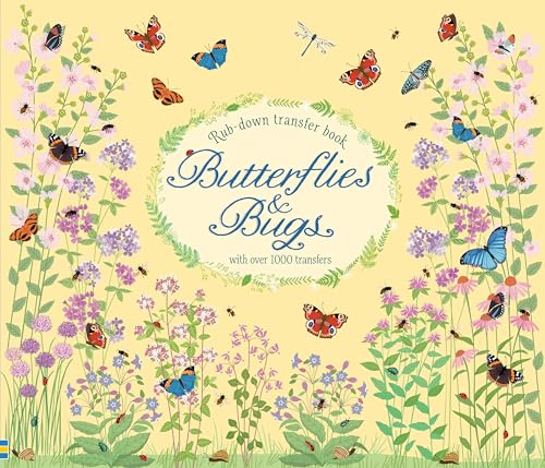 Butterflies and Bugs (Rub-Down Transfer Books)