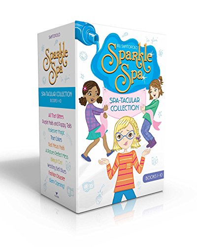 Sparkle Spa Spa-tacular Collection Books 1-10 (Boxed Set): All That Glitters; Purple Nails and Puppy Tails; Makeover Magic; True Colors; Bad News ... Bell Blues; Fashion Disaster; Glam Opening!