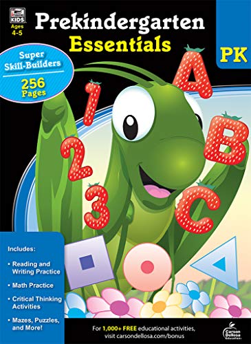 Carson Dellosa | Prekindergarten Essentials Workbook | 256pgs