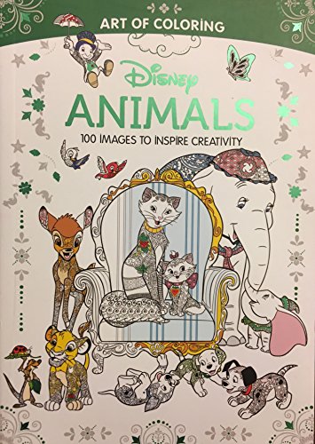 Art of Coloring: Disney Animals (Walmart Black Friday Custom Pub): 100 Images to Inspire Creativity