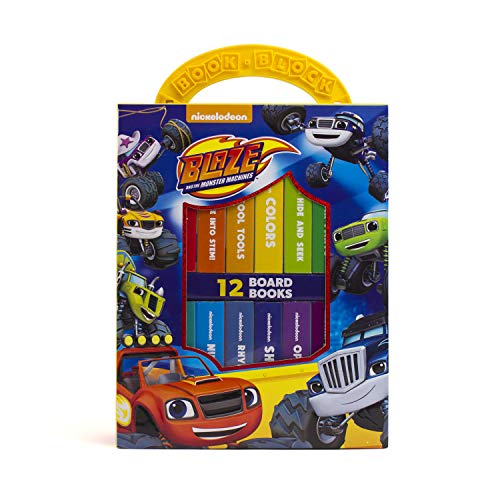 Nickelodeon - Blaze and the Monster Machines My First Library Board Book Block 12-Book Set - PI Kids