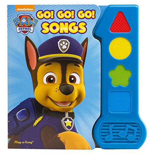 Nickelodeon Paw Patrol - Go! Go! Go! Songs - Baby's First Sound Book - PI Kids
