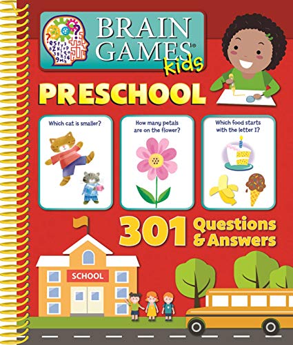 Brain Games Kids: Preschool - 301 Questions and Answers - PI Kids