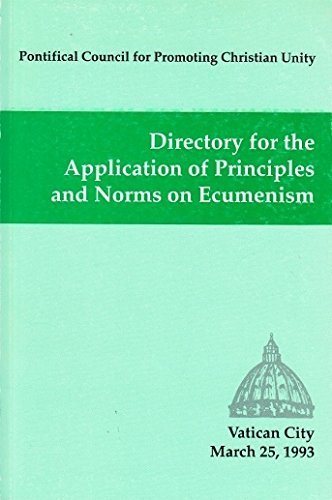Directory for the Application of Principles and Norms on Ecumenism (Pontifical Council for Promoting Christian Unity)