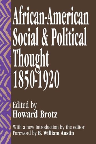 African-American Social and Political Thought