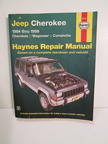 Haynes Jeep Cherokee 1984 Thru 1999