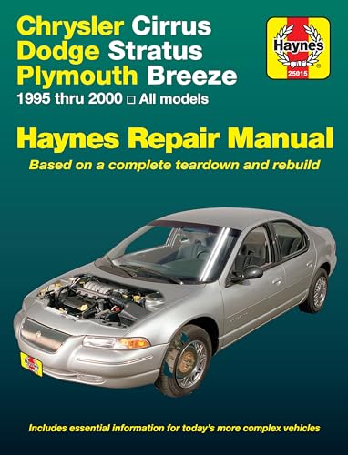 Chrysler Cirrus, Dodge Stratus, Plymouth Breeze (95-00) Haynes Repair Manual