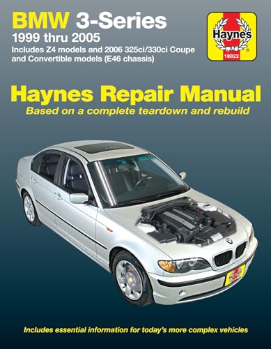 BMW 3-Series 1999-2005 Haynes Repair Manual: BMW 3-Series 1999 thru 2005