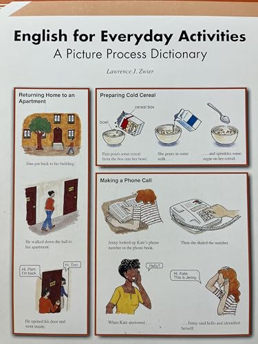 English for Everyday Activities: A Picture Process Dictionary