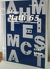 Math 65: An Incremental Development (Homeschool Packet)