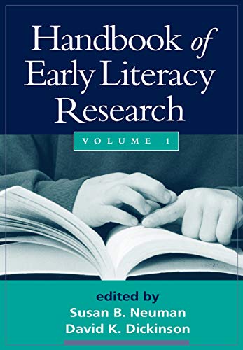 Handbook of Early Literacy Research, Volume 1 (Volume 1)