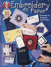 Embroidery on Paper (Design Originals Can Do Crafts, # 5117)