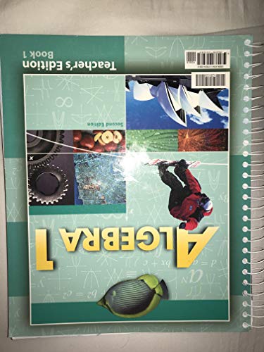 Algebra 1 Teacher's Edition 2nd Edition