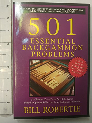 501 Essential Backgammon Problems: 2nd Edition