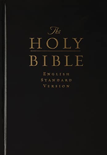 ESV Large Print Holy Bible (Black)