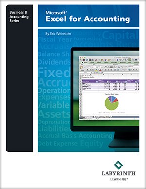 Microsoft Excel for Accounting, Printed Textbook with ebook & eLab