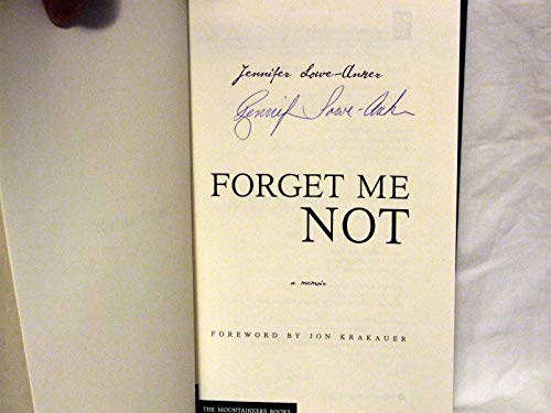 Forget Me Not: A Memoir