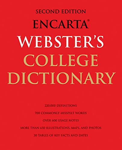 Encarta Webster's College Dictionary: 2nd Edition