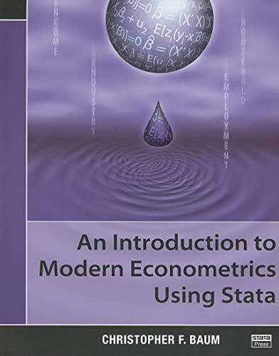 An Introduction to Modern Econometrics Using Stata