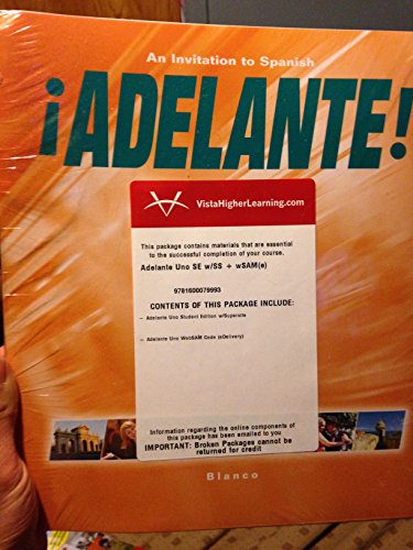 Adelante! Uno: An Invitation to Spanish (English and Spanish Edition)