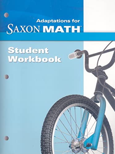 Student Workbook (Saxon Math Intermediate 3)