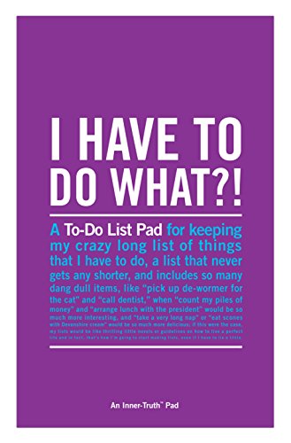 Knock Knock I Have to Do What?! Inner-Truth Pad