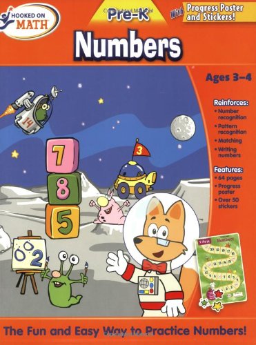 Hooked on Math Pre-K Numbers Workbook
