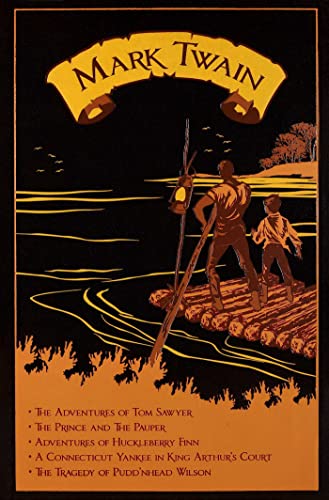 Mark Twain: Five Novels (Leather-bound Classics)